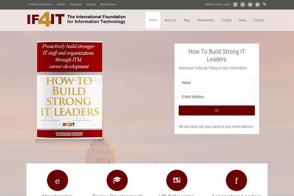 Radiate theme site design template sample