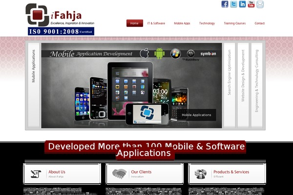 Site using JQuery Accordion Menu Widget plugin