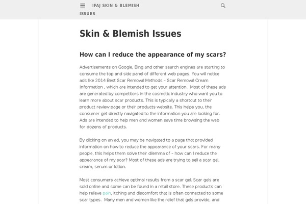 Isola theme site design template sample