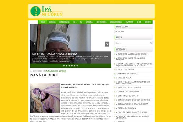 Healthstyle theme site design template sample