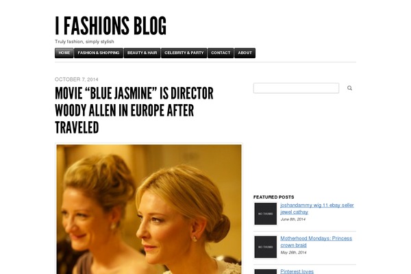 Blaskan theme site design template sample