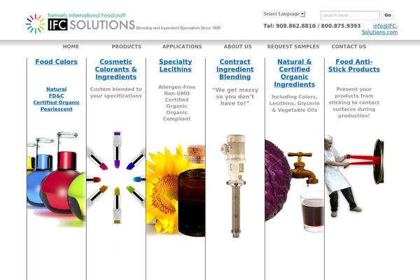 ifc-solutions.com site used Custom Theme
