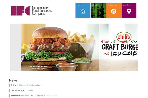 Ifc theme site design template sample