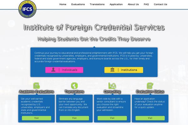 ifcs theme websites examples