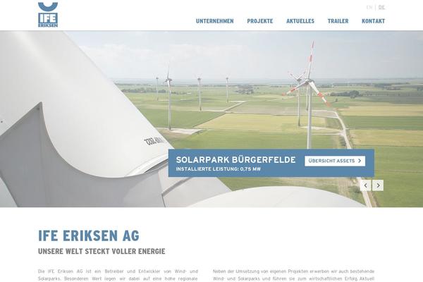 ife-eriksen.de site used Ife-eriksen