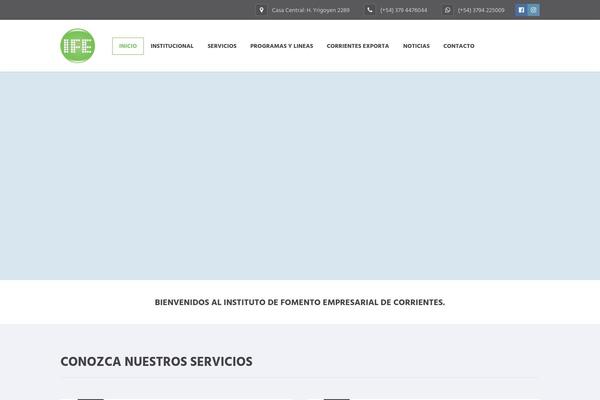 Cosine theme site design template sample