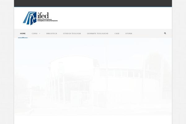 Infinite theme site design template sample