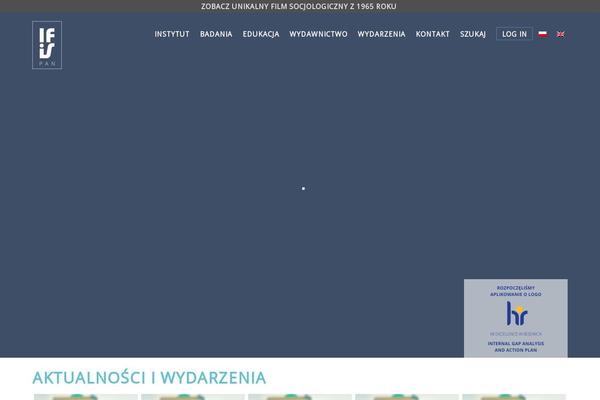 University-child theme site design template sample
