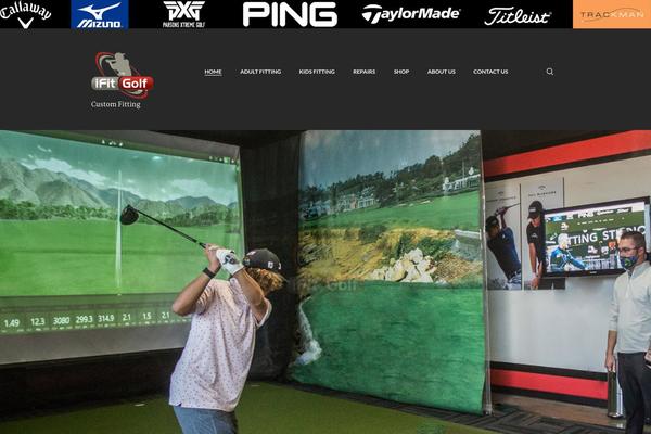 N7-golf-club theme site design template sample