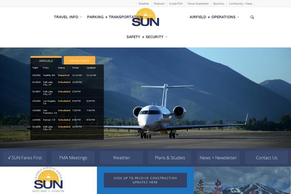 Site using Awesome-weather-pro plugin