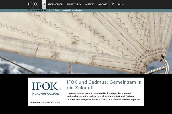 Site using MultilingualPress plugin