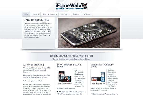 Orchid Store theme site design template sample