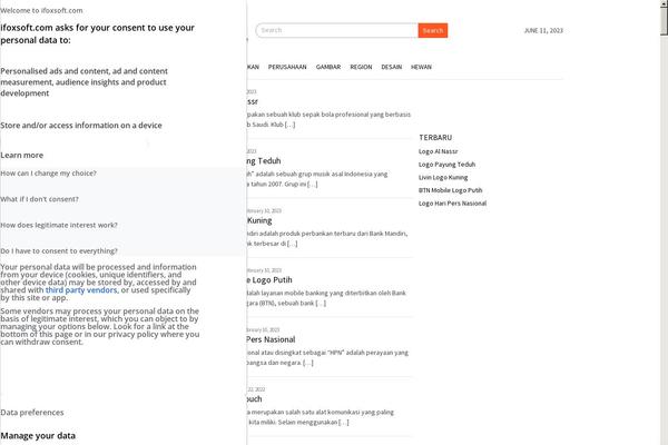 Bloggingpro theme site design template sample