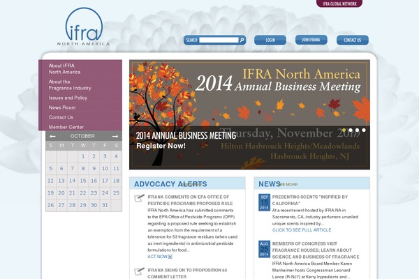 IFRA theme websites examples