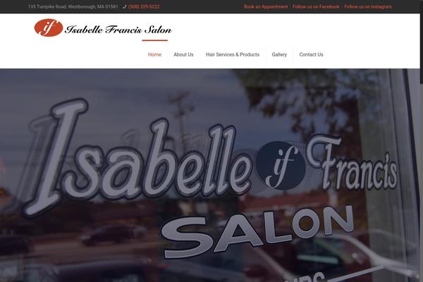 BeTheme Child theme site design template sample