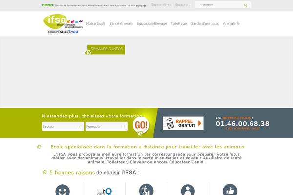 ifsanimal.com site used Skillandyou