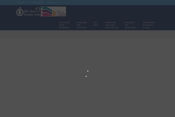 University theme site design template sample