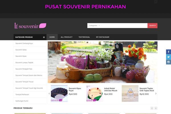 Bigboom theme site design template sample