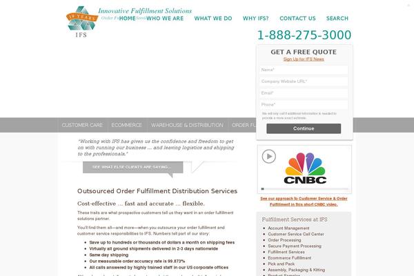 Site using WordPress Thumbnail Slider plugin