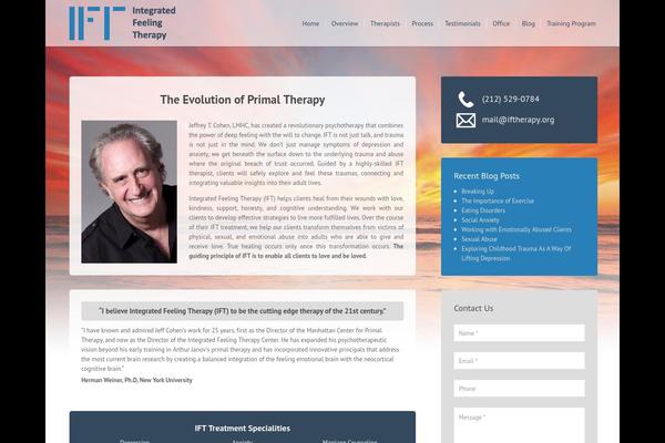 Novus theme site design template sample