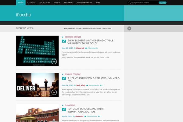 Forceful Lite theme site design template sample