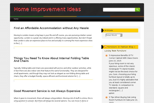Arb theme site design template sample