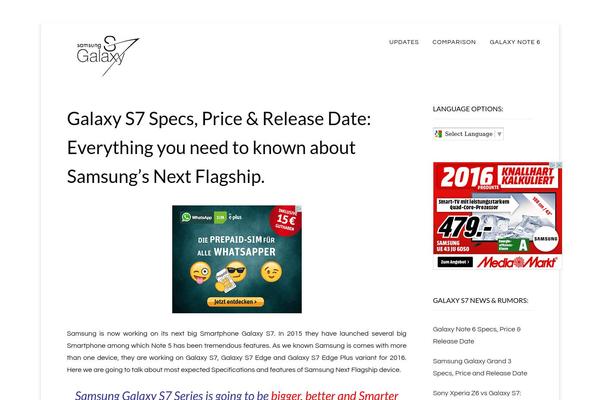 Pure & Simple theme site design template sample