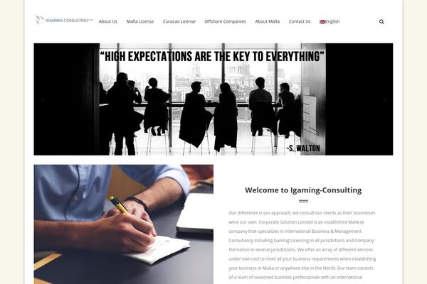igaming-consulting.com site used Krown
