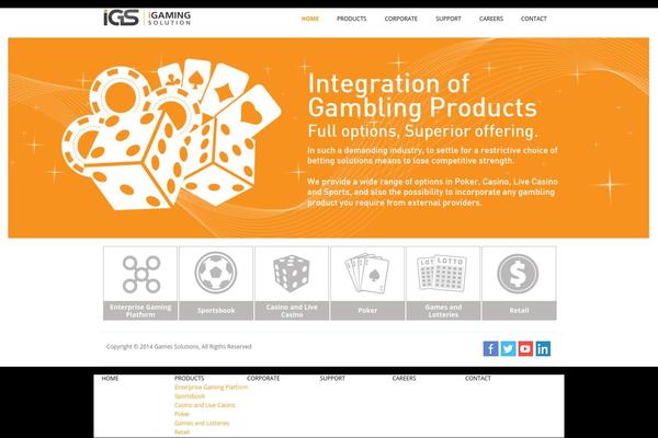 igamingsolution.com site used Igs