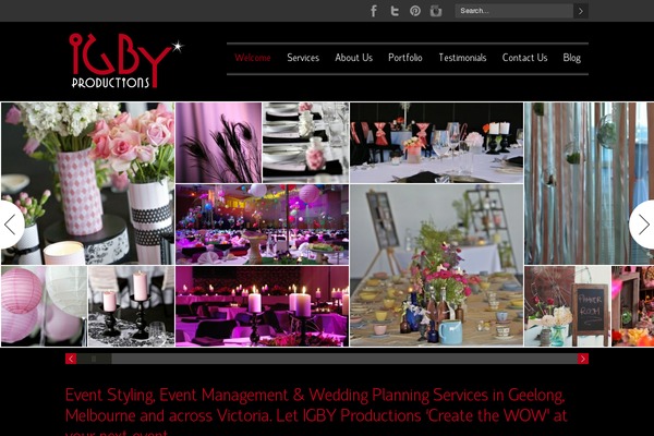 Duotive Three theme site design template sample
