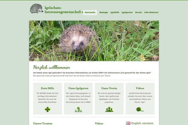 Organic Web theme site design template sample