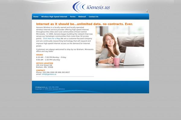 intrepidity theme site design template sample