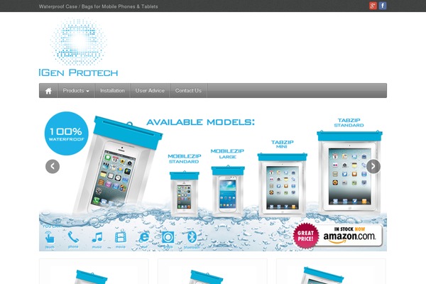 iFeature theme site design template sample