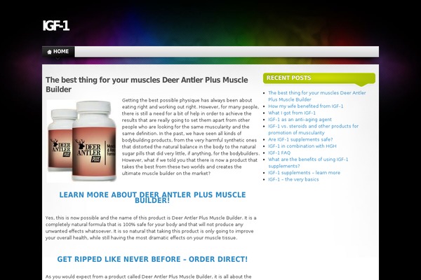 Mystique theme site design template sample