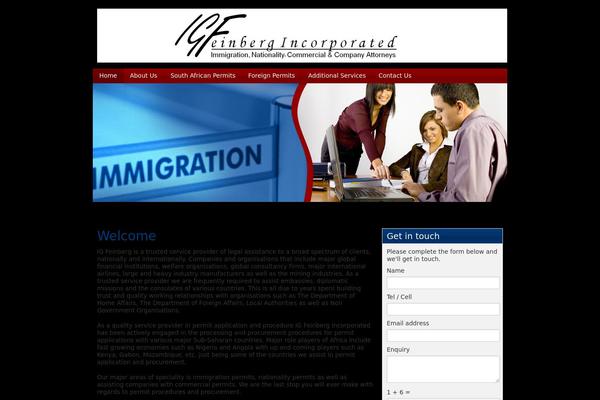 igfeinberginc.com site used Clean Style One
