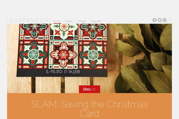 Serene theme site design template sample