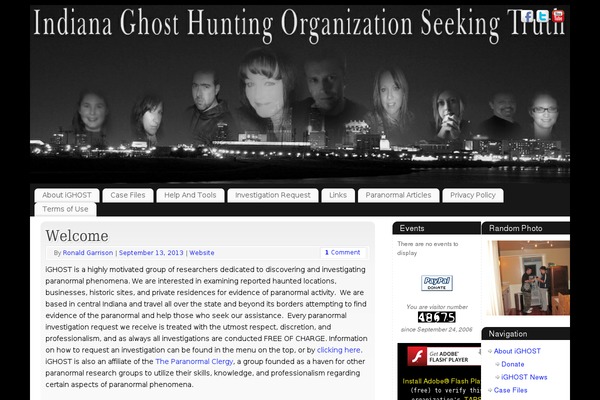 ighost.org site used Mantra