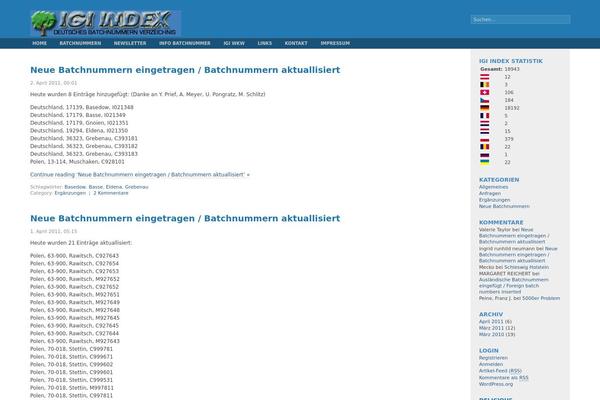 Fluid Blue theme site design template sample