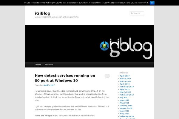Site using Syntax Highlighter for WordPress plugin