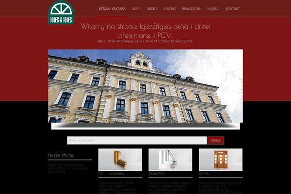 Simplify theme site design template sample