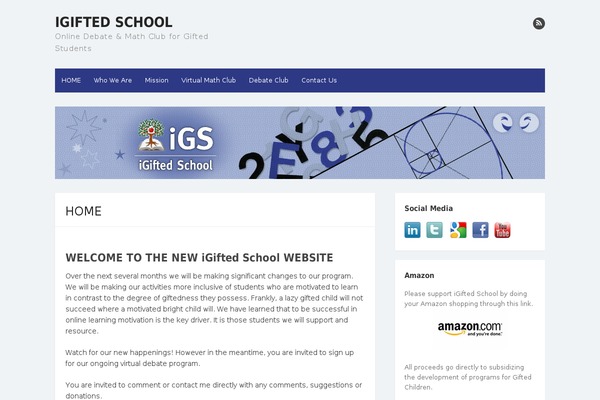 The Box theme site design template sample