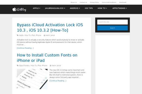 Site using WP Shortcode by MyThemeShop plugin