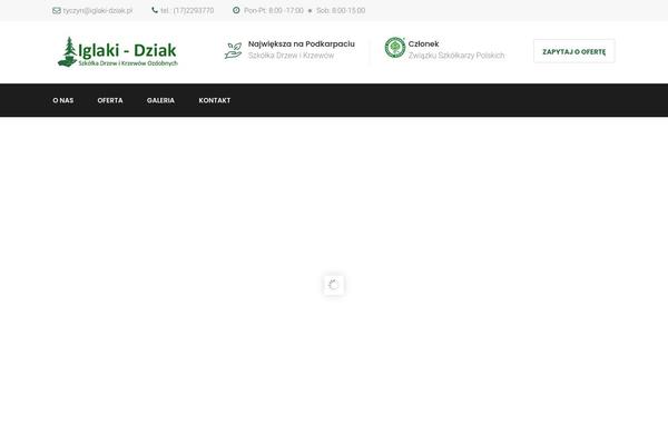 Gardenhub theme site design template sample