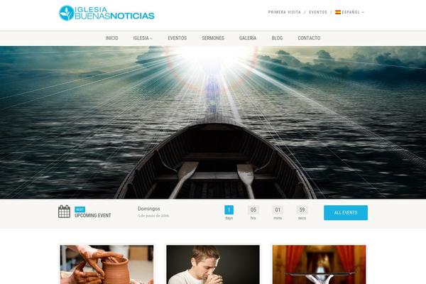 Dunamis theme site design template sample
