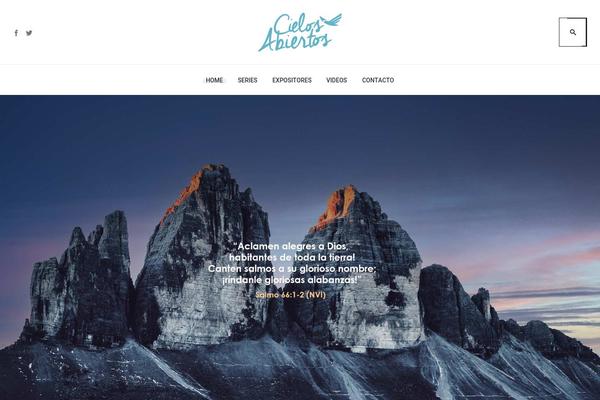 Zona theme site design template sample