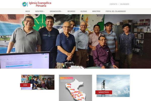 NativeChurch theme site design template sample