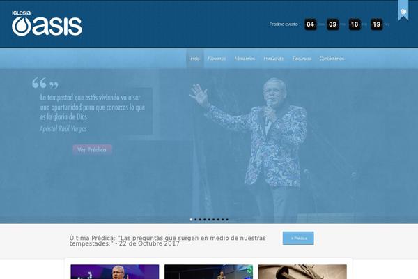 Churchope theme site design template sample