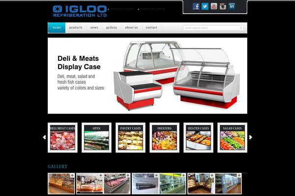 Mazine theme site design template sample