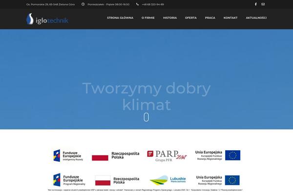 Buildpro theme site design template sample