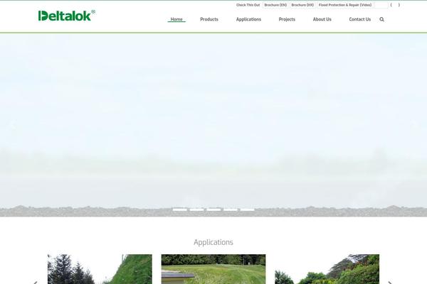 Industrial theme site design template sample